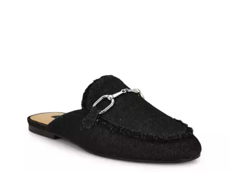 Мюли Nine West Bivey, черный деним