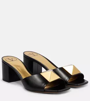 Мюли One Stud Valentino Garavani, черный