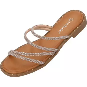 Мюли palado & Badeschuhe, цвет champagne