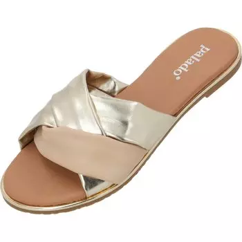 Мюли palado & Badeschuhe, цвет gold metallic