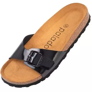 Мюли palado, базовый черный лак.