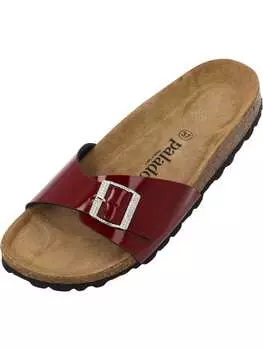 Мюли palado, цвет bordo lack