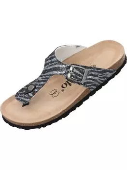 Мюли palado, цвет grau zebra glitzer