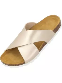 Мюли palado, цвет metalic gold