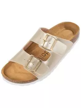 Мюли palado, цвет metallic gold