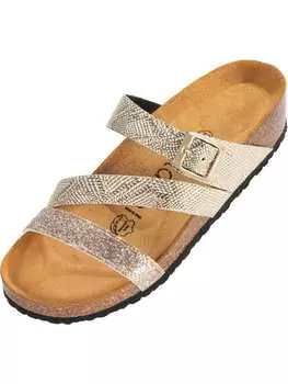 Мюли palado, цвет metallic gold