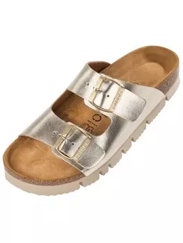 Мюли palado, цвет metallic silber gold