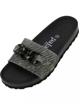 Мюли palado, цвет olivina zebra