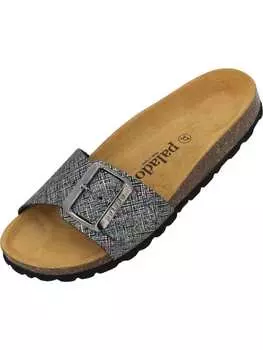 Мюли palado, цвет silber schwarz