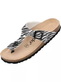 Мюли palado, цвет wei zebra glitzer