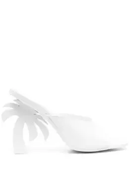 Мюли Palm Beach PALM ANGELS, белый