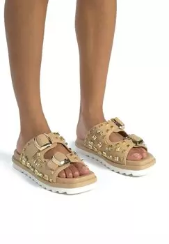 Мюли PLANA DE CON PUNTERA Y SIN CIERRE Alma en Pena, светло-коричневый