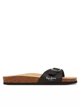 Мюли PLS90616 Pepe Jeans, черный