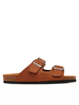 Мюли PLS90637 Pepe Jeans, коричневый