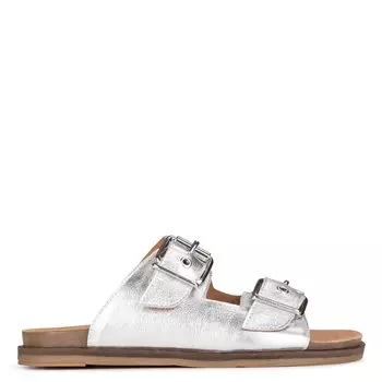 Мюли PS Poelman Sandale ARAN, серебряный