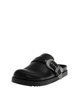 Мюли Pull&Bear, черный