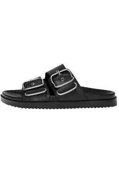 Мюли PULL&BEAR, черный