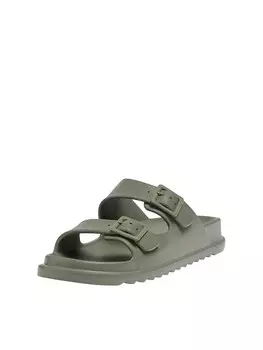 Мюли Pull&Bear, хаки