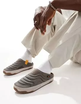 Мюли ReEmber Terrain с мягкой подкладкой серого цвета Teva