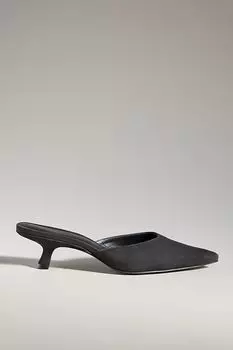 Мюли Reformation Wilda на каблуке, черный