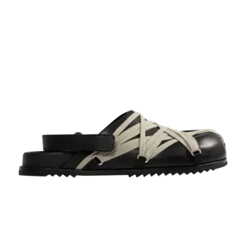 Мюли Rick Owens Megalaced Mule Granola 'Black', черный