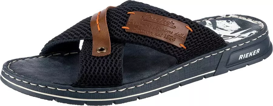 Мюли Rieker, черный