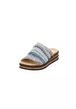 Мюли Rieker, цвет Blau-multi/aqua