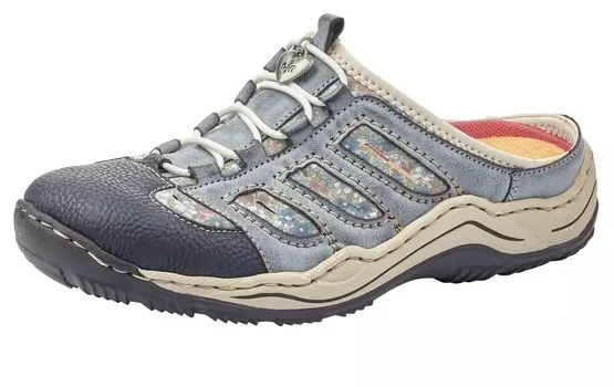 Мюли Rieker, цвет marine blue/Dusty blue
