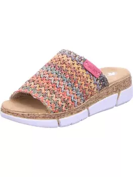 Мюли rieker, цвет multicolour