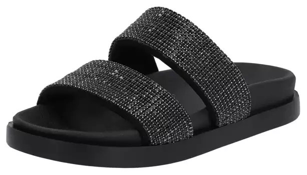 Мюли Rieker EVOLUTION, летние туфли, тапочки на мягкой стельке, черный