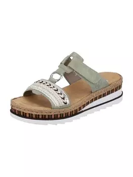 Мюли rieker Komfort, зеленый