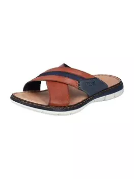 Мюли rieker, коричневый