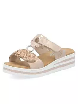 Мюли rieker, розовый