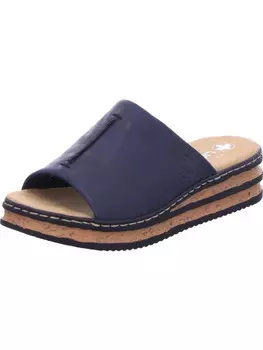 Мюли rieker, синий