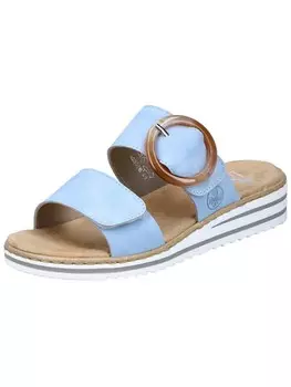 Мюли Rieker, светло-синий