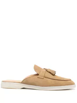 Мюли с кисточками Scarosso, нейтральный