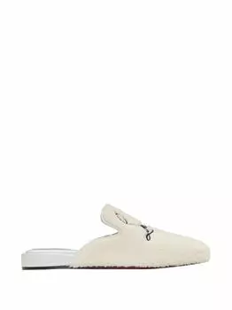Мюли с логотипом Christian Louboutin