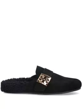 Мюли с логотипом Tory Burch, черный