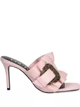 Мюли с оборками Versace Jeans Couture, розовый