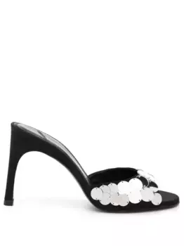 Мюли с пайетками COPERNI, черный