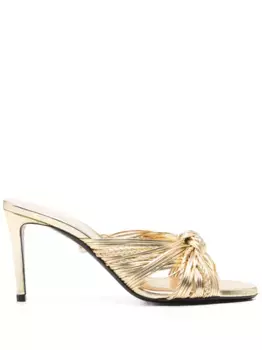 Мюли с узлом Alev, золотой