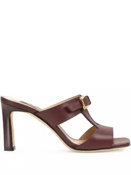 Мюли Sergio Rossi 80mm Sr Nora, красный