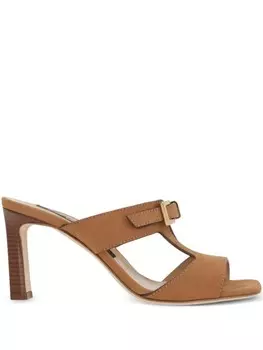 Мюли Sergio Rossi Nora 80 мм, коричневый