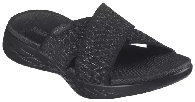 Мюли Skechers "ON-THE-GO 600-", летняя обувь, тапочки со стелькой Goga Mat, черный