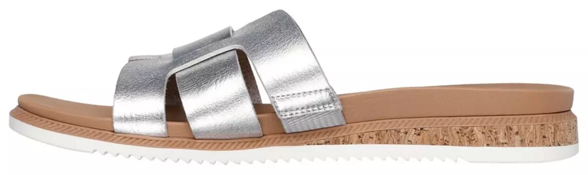 Мюли SKECHERS, серебряный