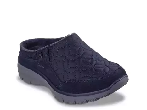 Мюли Skechers x Martha Stewart Easy Going Puffer Road — женские, темно-синие