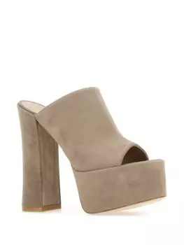 Мюли Skyhigh Stuart Weitzman 145 мм, серый