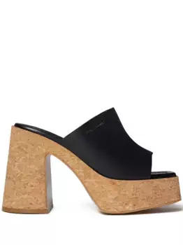 Мюли Skyla на пробковой платформе STELLA MCCARTNEY, черный