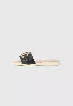 Мюли Slippers Salamander, черный