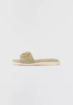 Мюли Slippers Salamander, хаки
